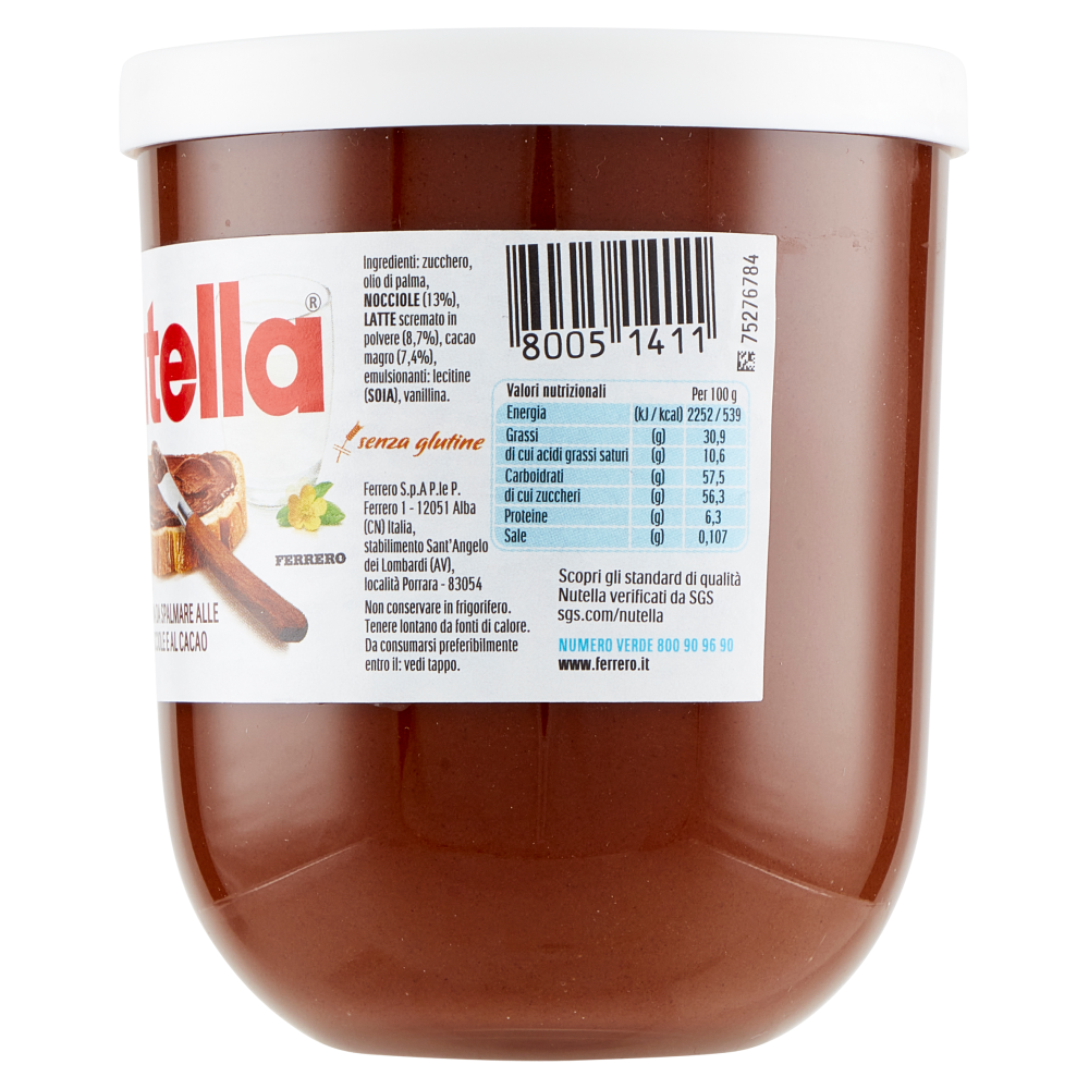 nutella crema spalmabile nutella 220 gr - foto 3
