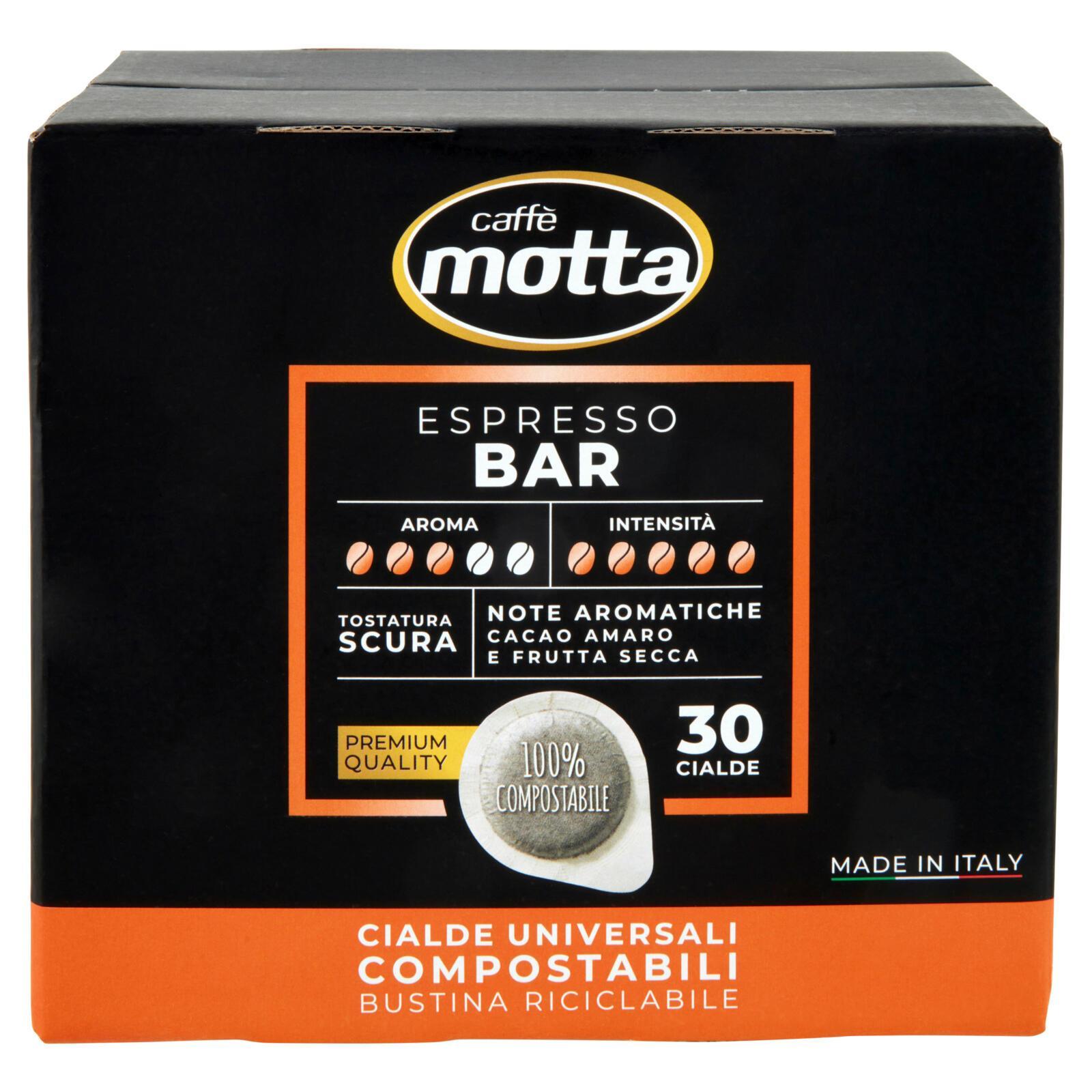 motta kit cialde caffè compostabili motta 50 pz - foto 1
