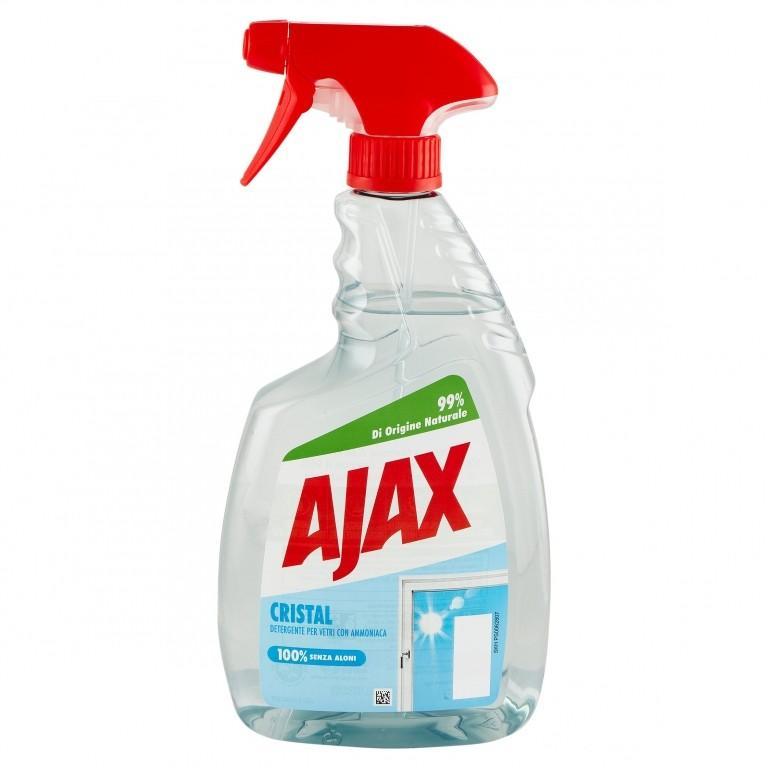 ajax sgrassatore vetri spray crystal clean ajax 750 ml. - foto 1
