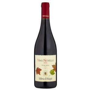 Vino rosso novello toscano  75 cl