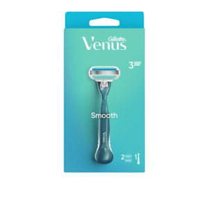 Rasoio per depilazione  venus smooth con 2 ricariche