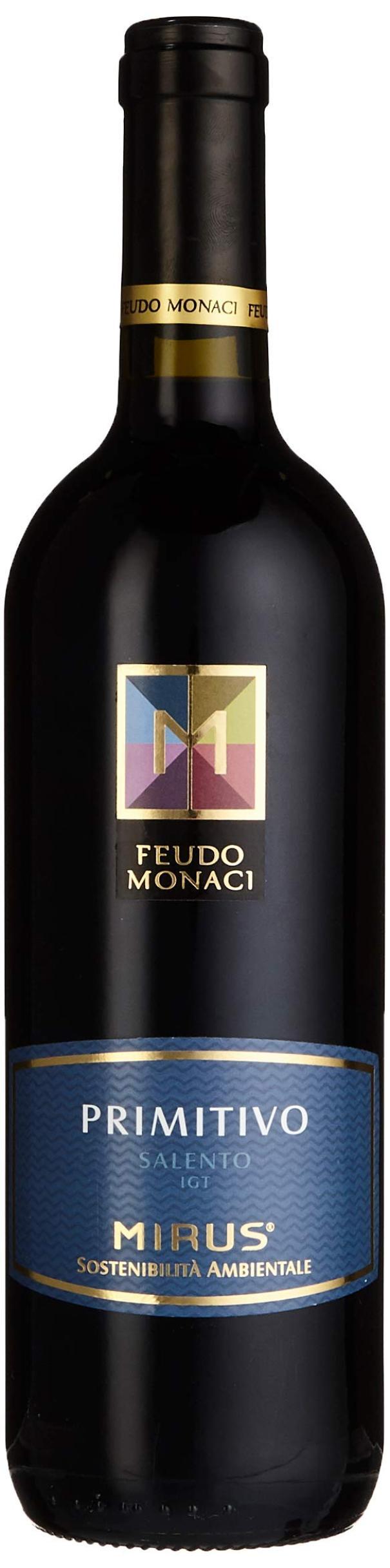 feudo monaci vino rosso primitivo salento igt feudo monaci 750 ml - foto 1