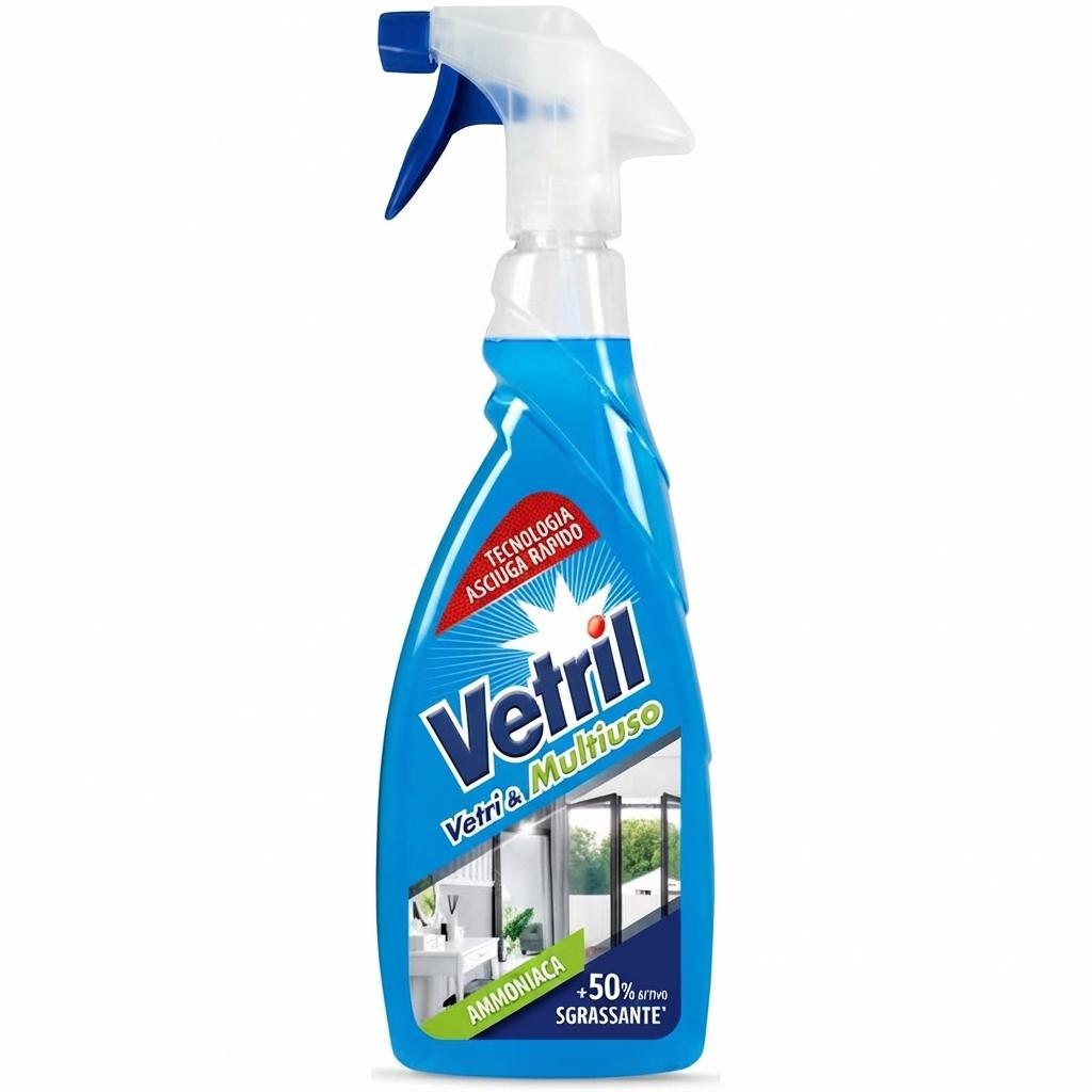 vetril, ammoniaca, detergente, vetri, puliziacasa, sgrassatore, igiene, spesaonline, 650 ML, VETRIL 650 ML, bonta, gusto detergente liquido per vetri con ammoniaca, qualita, dispensa, piacere, fragranza, prodotti vetril, 650ml, benessere, 650 ML, vetril, ammoniaca, pulizia, vetri, dispensa, spesaonline, cura casa, italia vetril detergente liquido per vetri e superfici lavabili con ammoniaca vetril 650 ml - foto 1