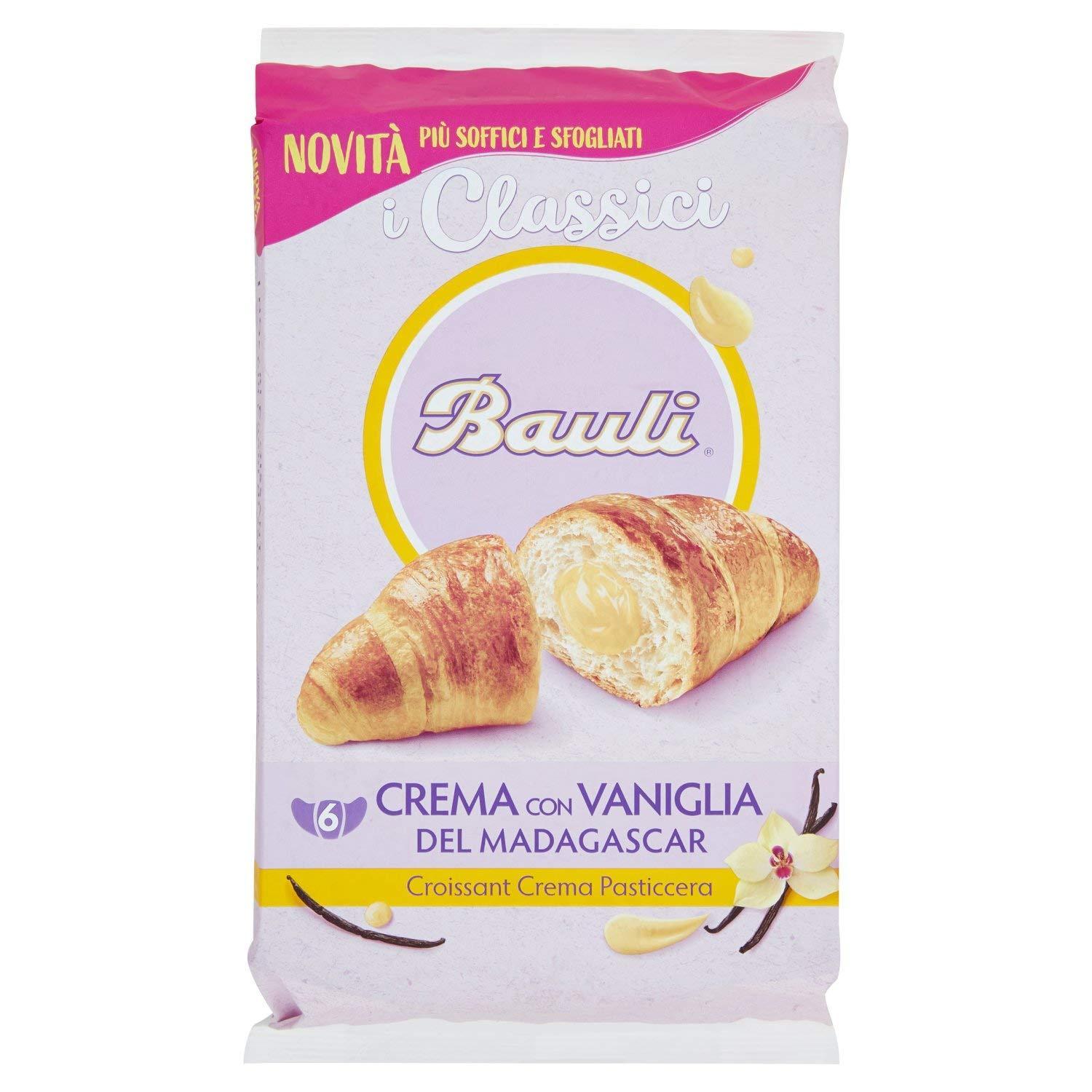 bauli croissant alla crema pasticcera con lievito madre bauli 300 gr - foto 1