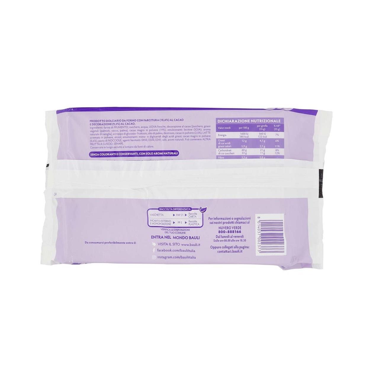 bauli merendina girella cacao bauli 280 gr. - foto 3