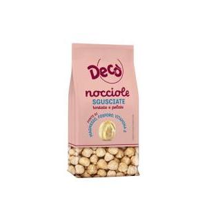 Nocciole sgusciate pelate e tostate deco 200 gr