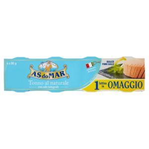 Tonno al naturale con sale integrale