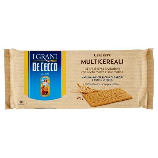 Crackers Multicereali I Grani De Cecco 250 g Crackers Multicereali I Grani De Cecco 250 g