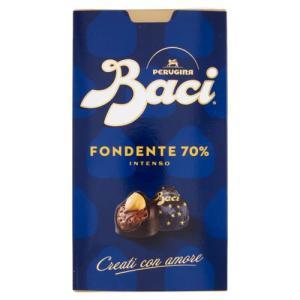 Cioccolatini fondenti ripieni di gianduia  200 gr