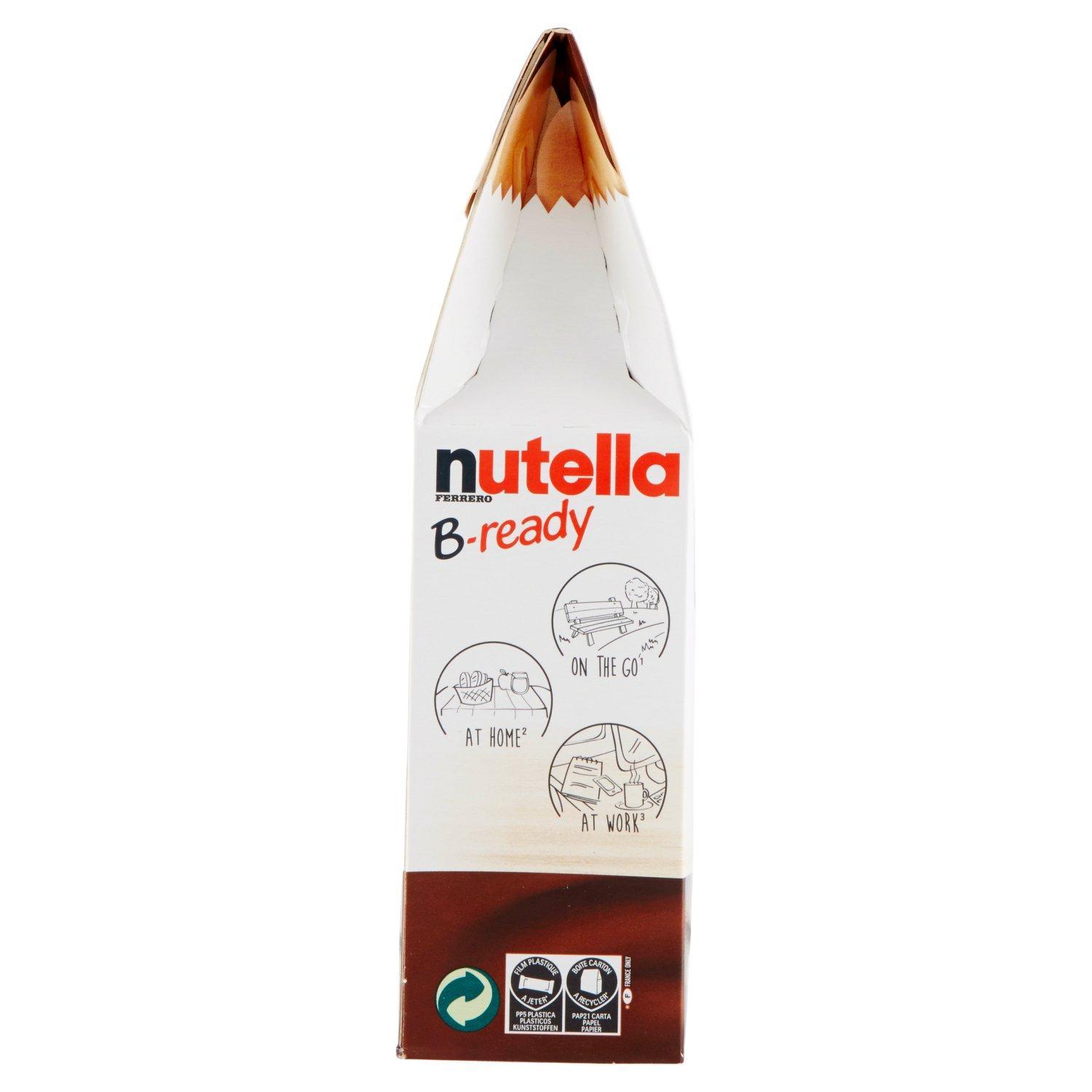 nutella merendina wafer farcita nutella b ready 132g - foto 3 nutella merendina wafer farcita nutella b ready 132g - foto 3