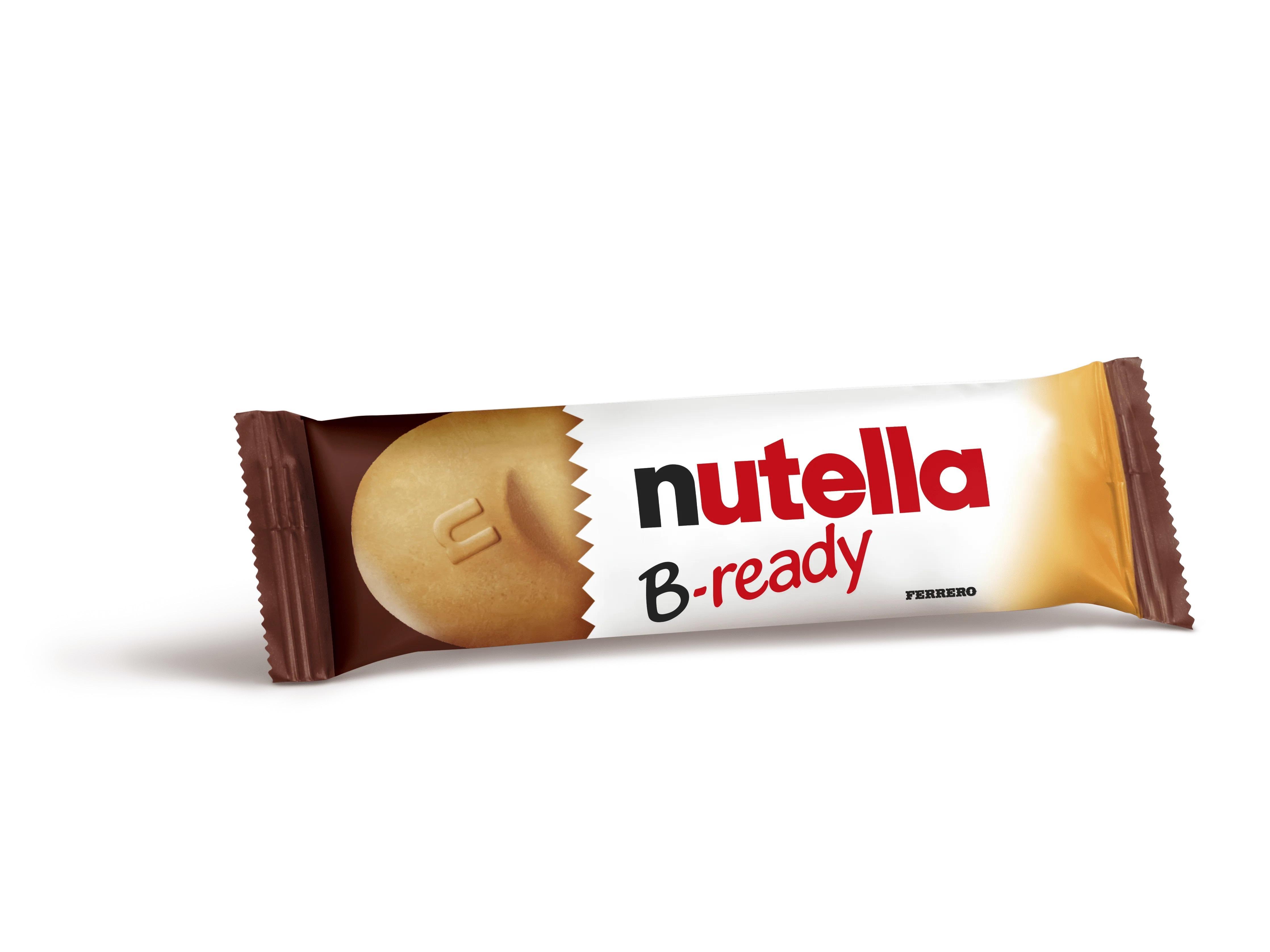 nutella merendina wafer farcita nutella b ready 132g - foto 4 nutella merendina wafer farcita nutella b ready 132g - foto 4