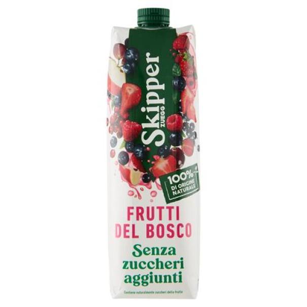 Skipper Frutti di Bosco Senza Zuccheri Aggiunti Zuegg