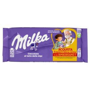 Tavoletta di cioccolato al latte alpino