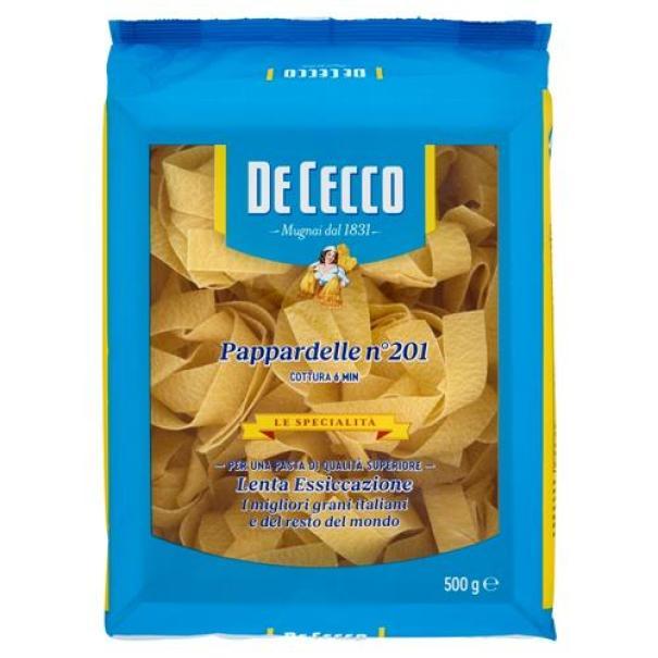 Pappardelle n. 201 De Cecco 500 g Pappardelle n. 201 De Cecco 500 g