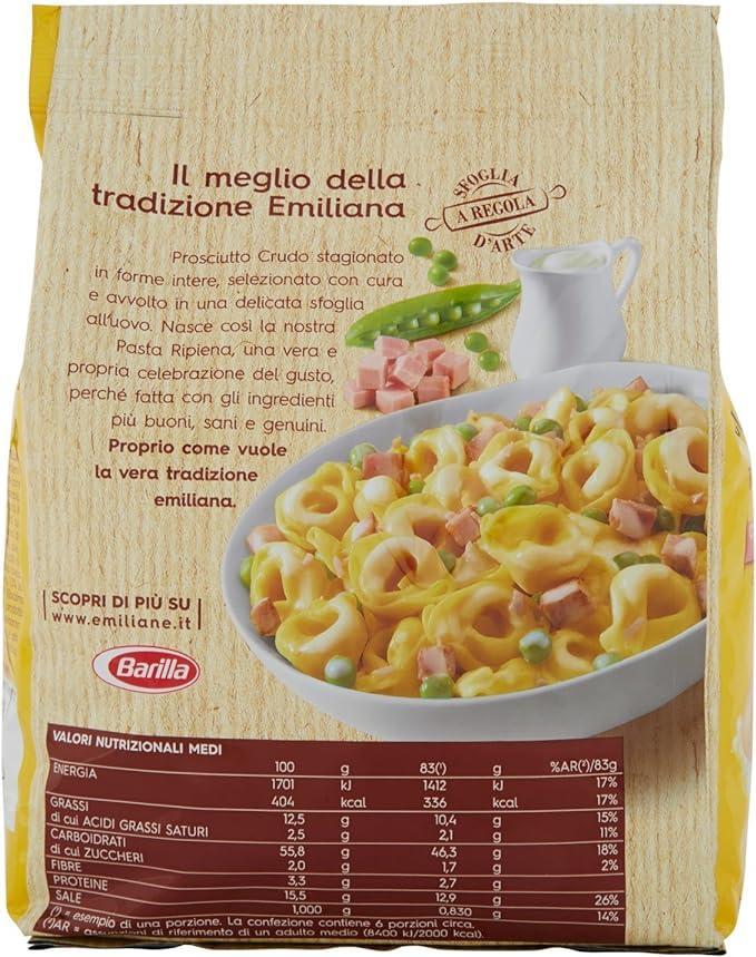 barilla tortellini al prosciutto crudo barilla 500 gr - foto 3