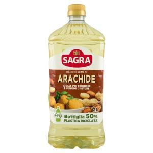 Olio di semi di arachide pet  2 lt