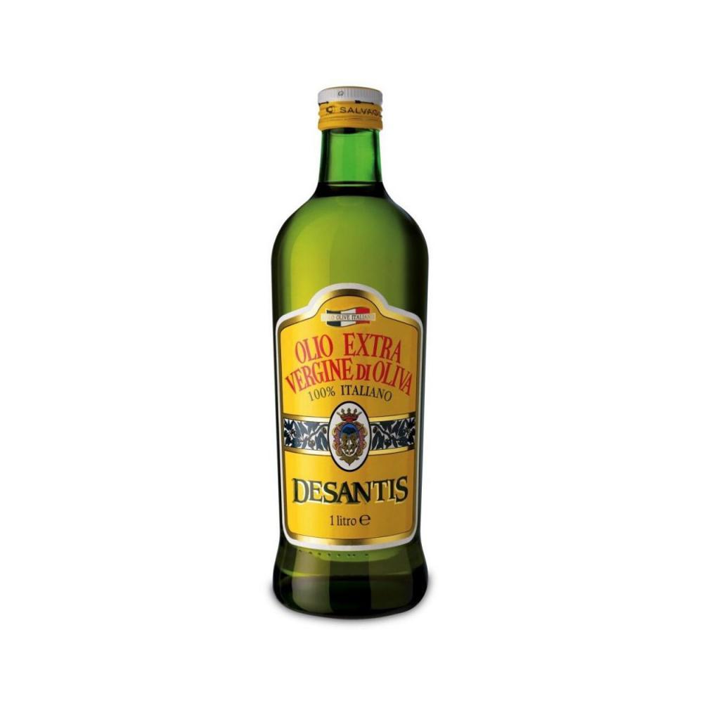 olio, oliva, desantis, condimento, cucinaitaliana, food, sano, genuino, mediterraneo, ricette, olioextravergine, gusto, dispensa, qualitu00e0, DESANTIS 1 LT desantis olio extra vergine di oliva desanctis 100% italiano 1 lt. - foto 1