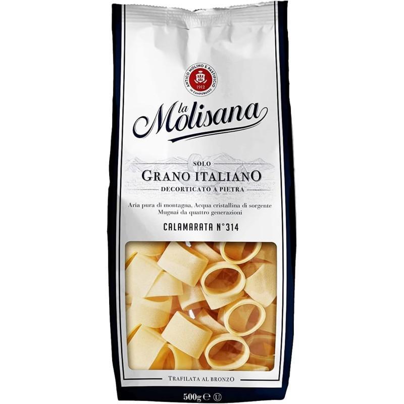 lamolisana, calamarata, pasta, semoladigranoduro, primipiatti, spesaonline, 500 GR, LA MOLISANA 500 GR, bonta, gusto pieno, qualita, dispensa, piacere, fragranza, prodotti lamolisana, 500gr, benessere, 500 GR la molisana calamarata n.312 la molisana 500gr. - foto 1