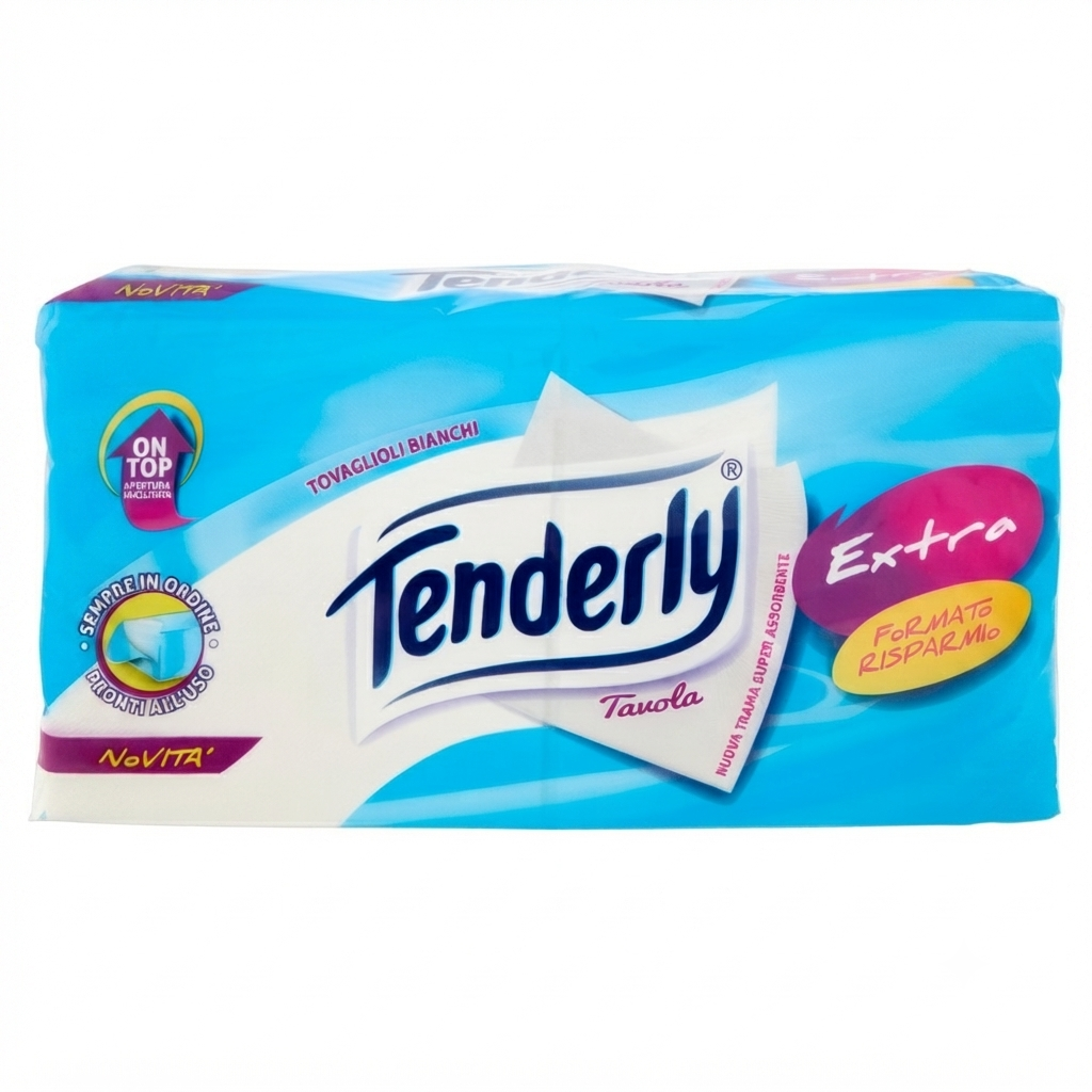 tenderly, tovaglioli, extramaxi, tavola, cucina, igiene, spesaonline, MAXI, TENDERLY MAXI, bonta, efficacia, qualita, benessere, piacere, cura, prodotti tenderly, freschezza, GR tenderly tovaglioli extra maxi tenderly - foto 1