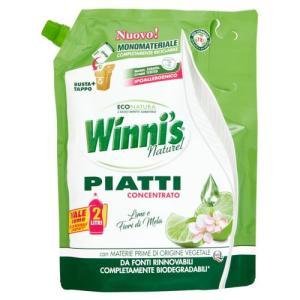 Detersivo piatti concentrato lime ecoricarica  naturel 1 l