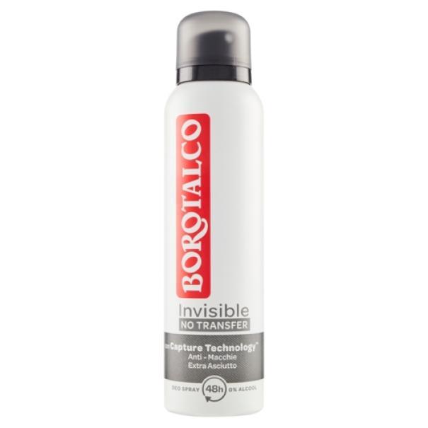 Deodorante Spray Invisible Antimacchia 48h Senza Alcol Borotalco 150 ml Deodorante Spray Invisible Antimacchia 48h Senza Alcol Borotalco 150 ml