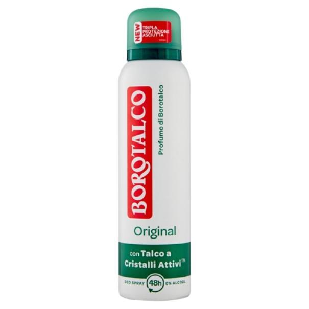 Deodorante Spray Original Tripla Protezione Asciutta Borotalco 150 ml