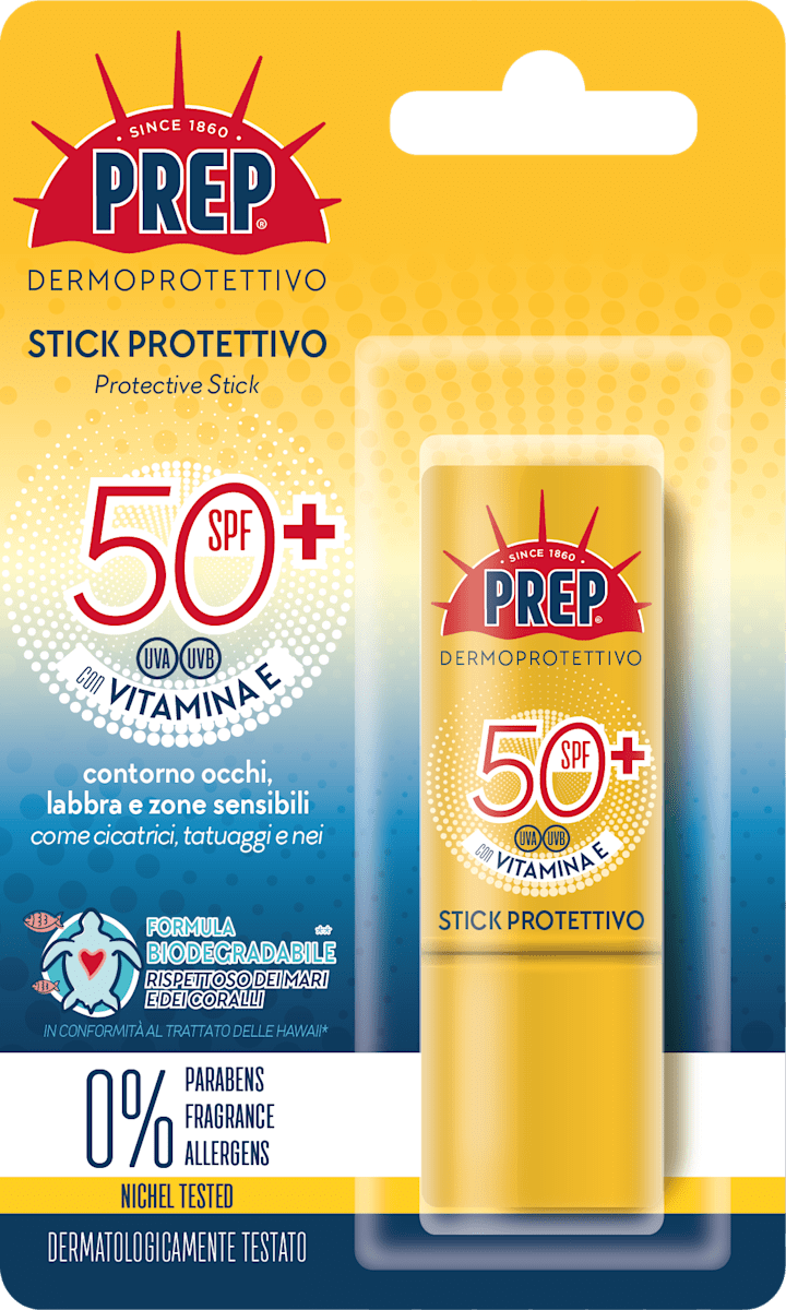 StickProtettivo, ContornoOcchi, Labbra, Prep, CuraDelViso, ProtezionePelle, Lenitivo, Idratazione, BeautyRoutine, 12ML, StickLabbra, CuraDellaPelle, PelleSensibile, ProdottoProtettivo, Benessere, TrattamentoViso, ProtezioneQuotidiana prep stick protettivo e lenitivo per contorno occhi e labbra prep 12 ml - foto 1