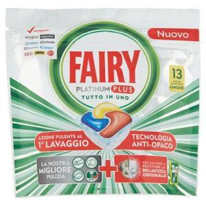 Platinum plus all in one capsule per lavastoviglie al limone