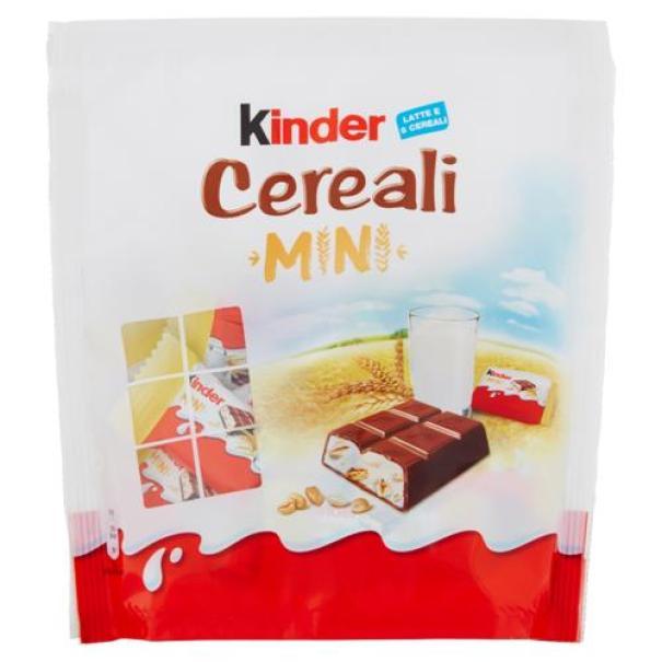 Mini Barrette di Cioccolato al Latte con Cereali Kinder Mini Barrette di Cioccolato al Latte con Cereali Kinder