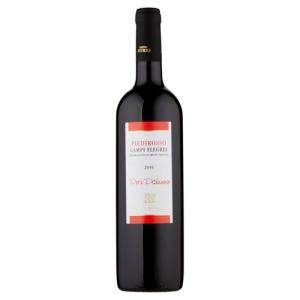 Vino rosso piedirosso dop  campi flegrei 75 cl.