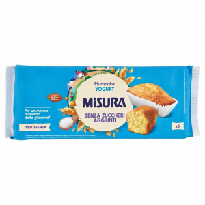 Plumcake senza zuccheri aggiunti  190 gr.