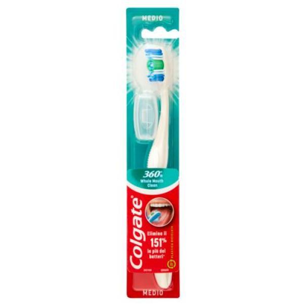 Spazzolino da Denti Omni Whole Mouth Clean Setole Medie Colgate 1 pz