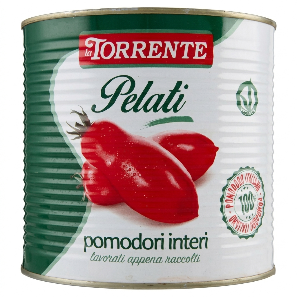 la torrente pomodori pelati interi la torrente 2kg. - foto 1