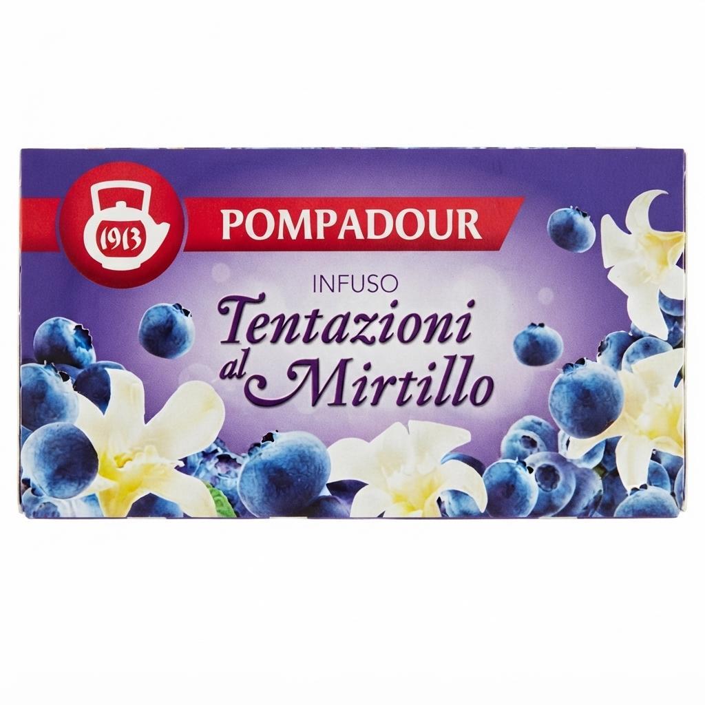pompadour infuso frutti di bosco e vitamine pompadour 20 filtri 60g - foto 1