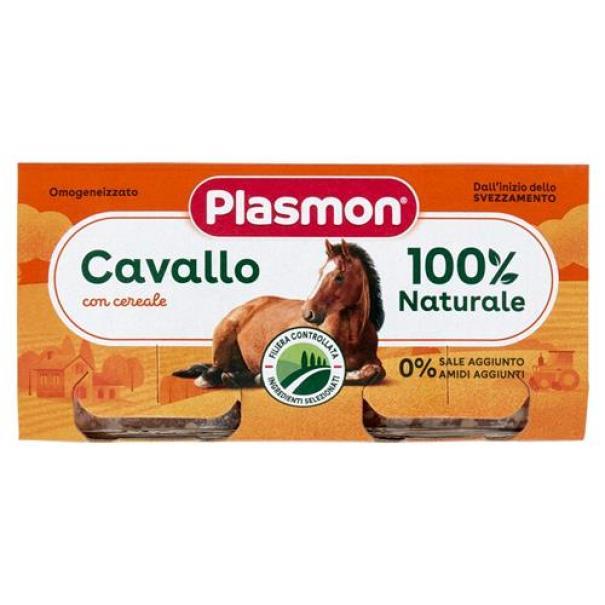 Omogeneizzato Cavallo con Cereale Plasmon 2 x 80 g