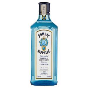 Gin london dry dalla distillazione a vapore bombay  70 cl