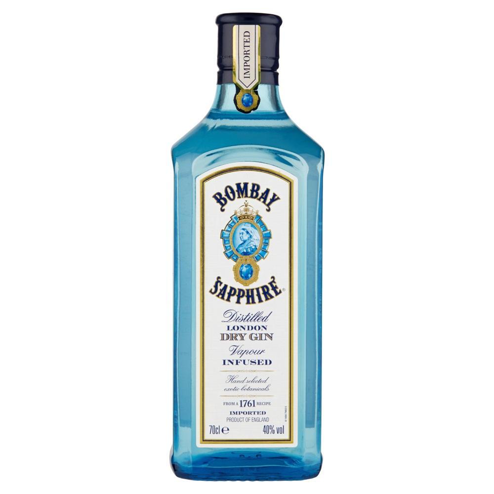 sapphire gin london dry dalla distillazione a vapore bombay sapphire 70 cl - foto 1