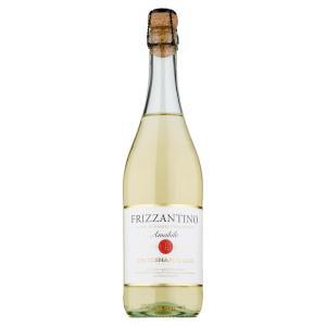 Vino bianco frizzante amabile trebbiano igt  1,5 lt