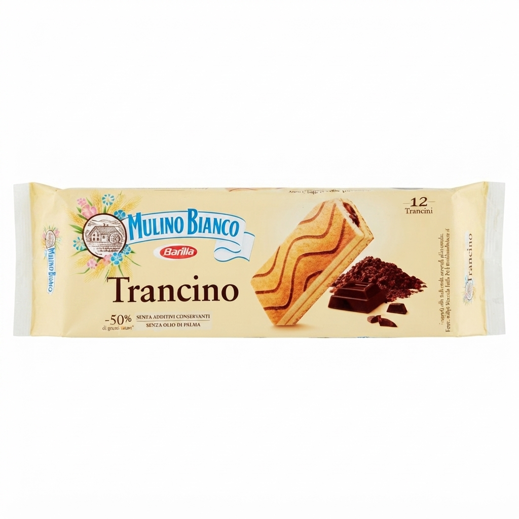 mulinobianco, trancino, merendine, cacao, dolce, snack, spesaonline, 396 GR, MULINO BIANCO 396 GR, bonta, gusto cioccolato, qualita, dispensa, piacere, fragranza, prodotti mulinobianco, 396gr, benessere, 396 GR mulino bianco trancino mulino bianco 396 gr. - foto 1