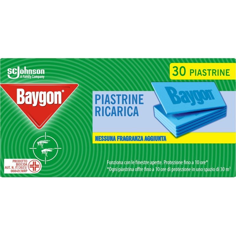 baygon ricarica piastrine insetticide baygon 30 pz. - foto 1