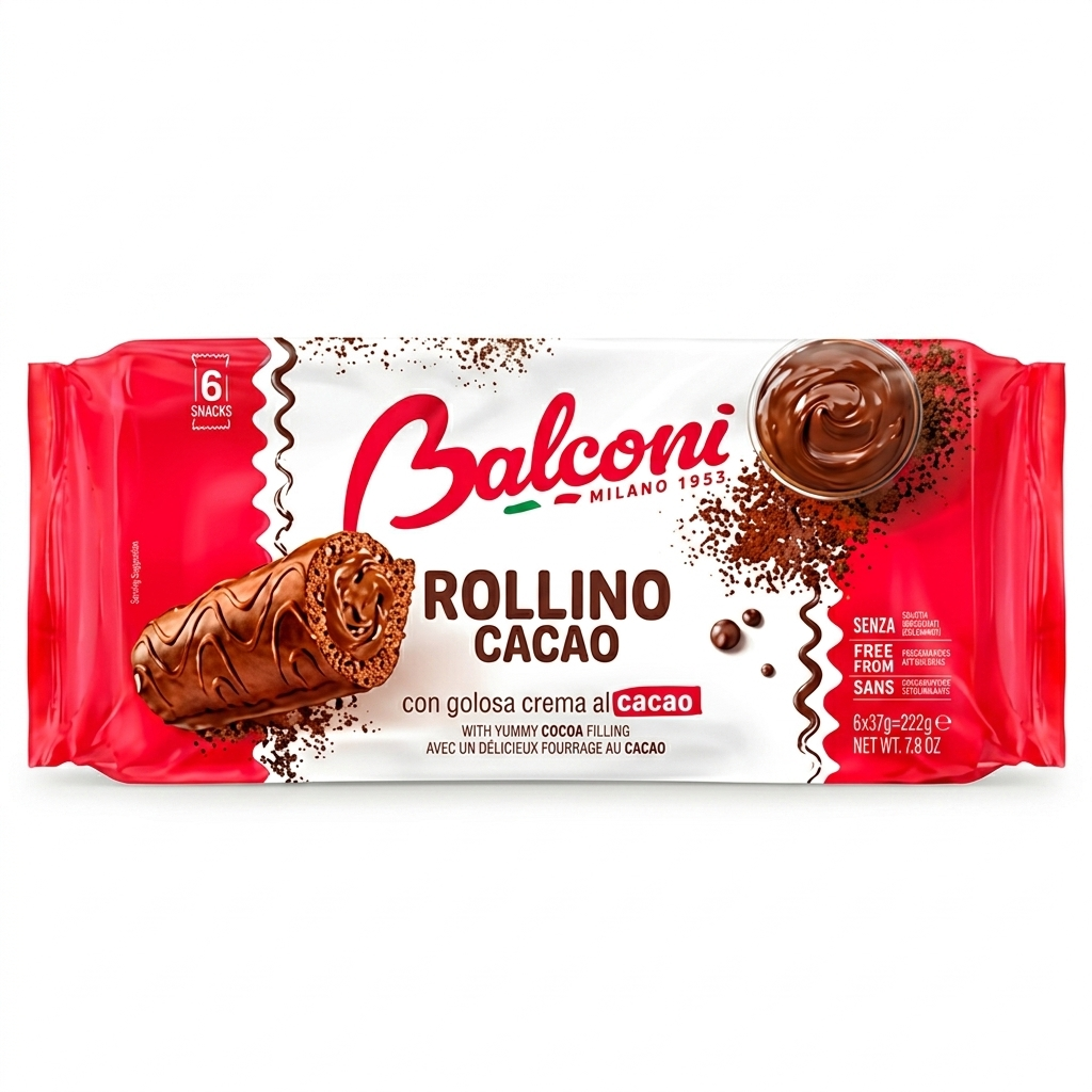 balconi rollino al cacao balconi 222 gr. - foto 1