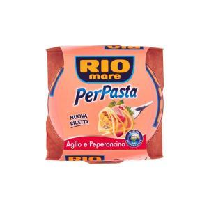 Tonno all'olio di oliva con aglio e peperoncino per primi piatti  160 gr
