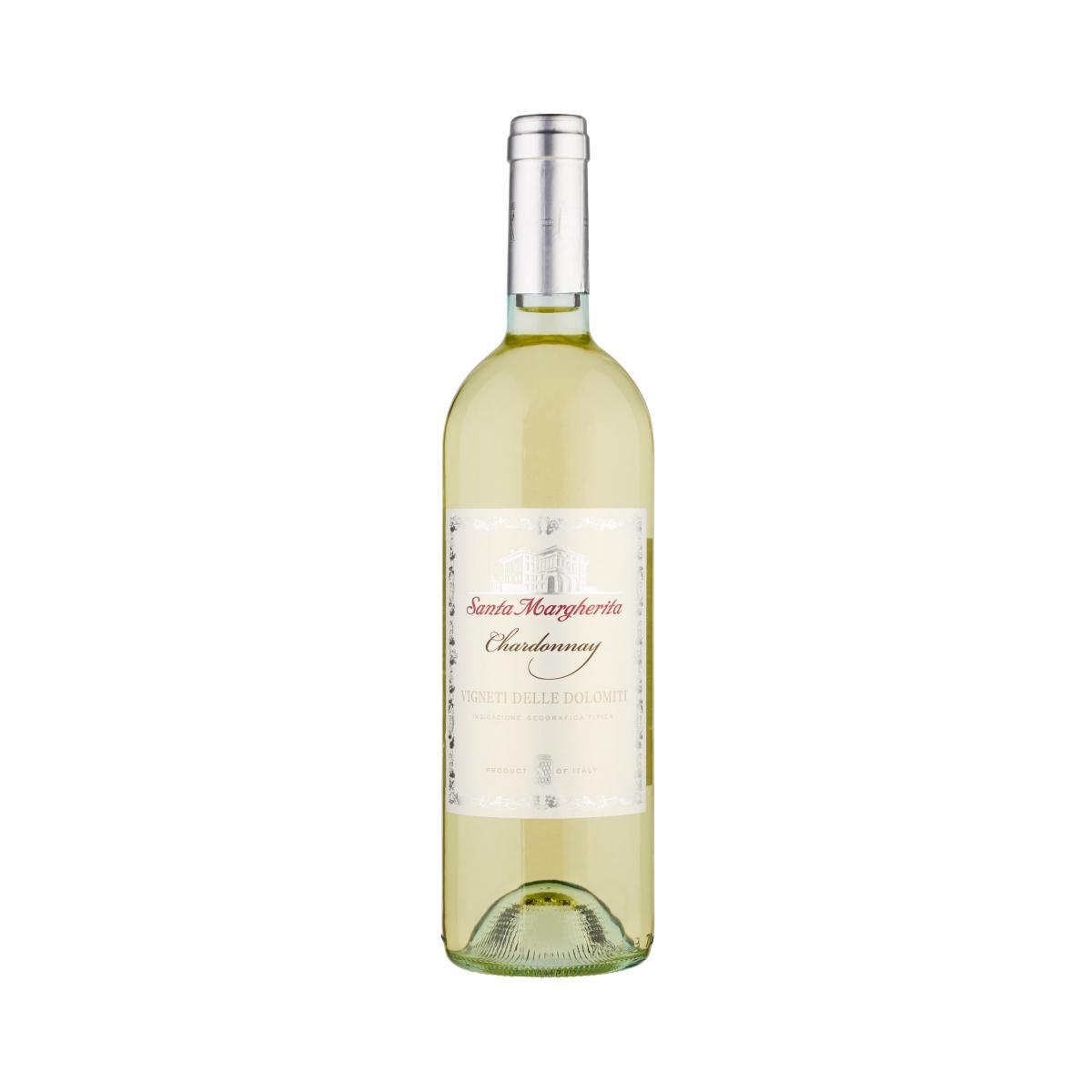 santa margherita vino bianco chardonnay igt elegante e fruttato santa margherita 75 cl - foto 1