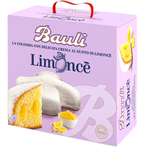 Colomba pasquale con crema al limoncè  750 gr.