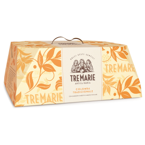 Colomba pasquale tradizionale con canditi e mandorle  1kg.