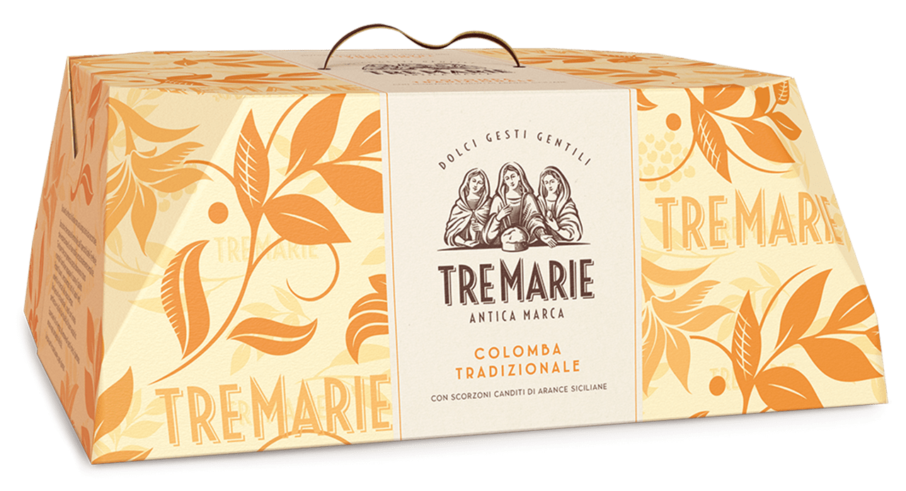tre marie colomba pasquale tradizionale con canditi e mandorle tre marie 1kg. - foto 1