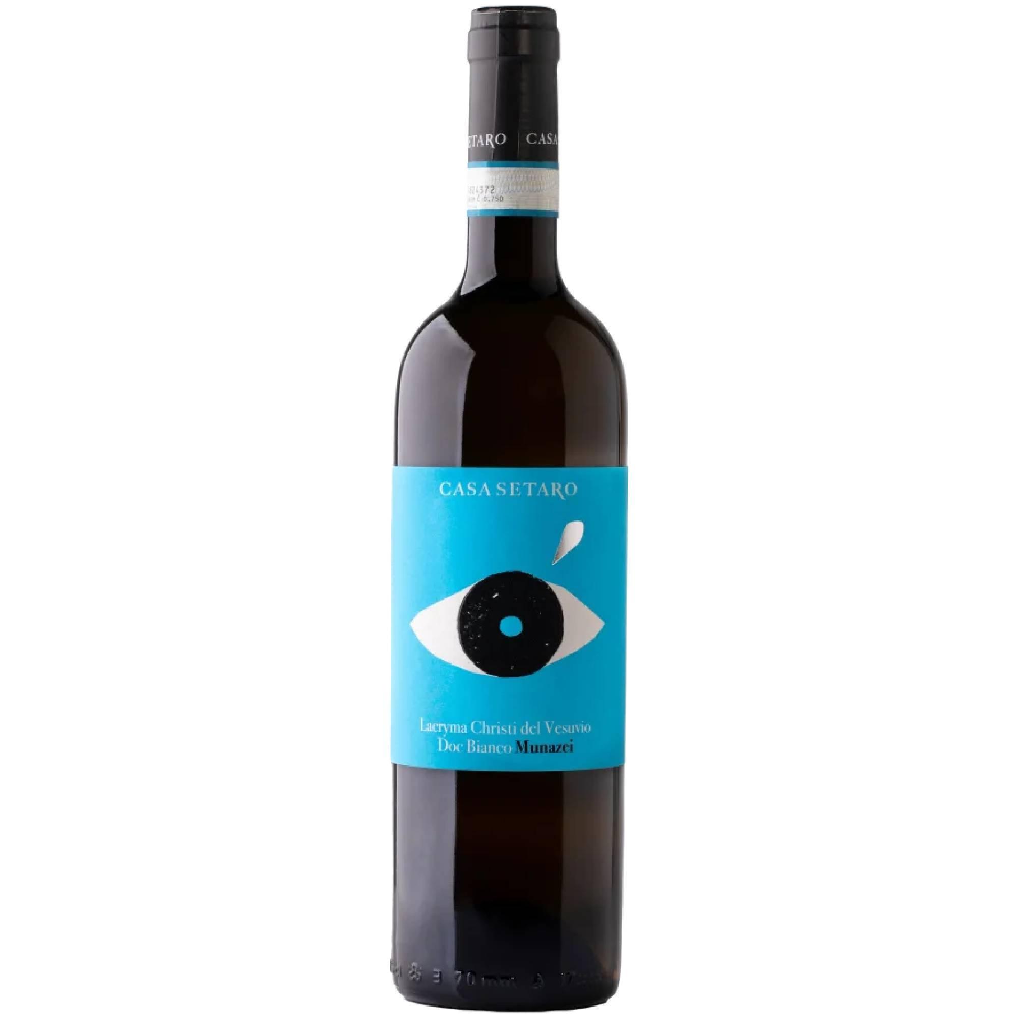 casa setaro vino bianco munazei lacryma christi del vesuvio doc casa setaro 75 cl - foto 1