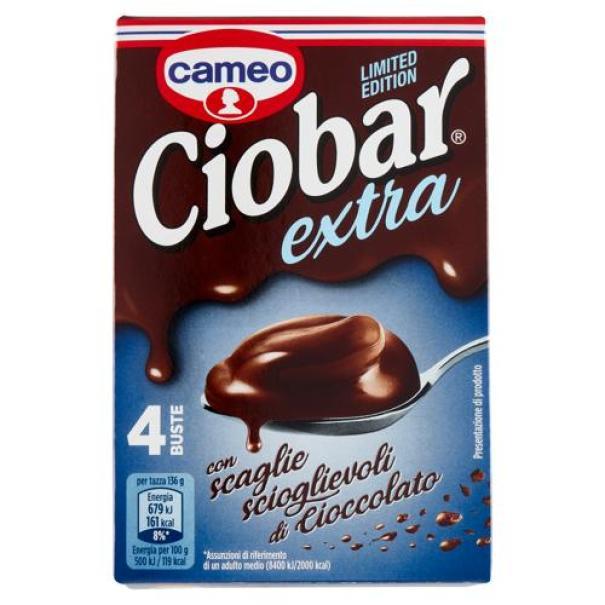 Ciobar Extra con Scaglie di Cioccolato Cameo Ciobar Extra con Scaglie di Cioccolato Cameo