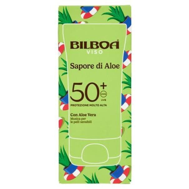bilboa crema solare viso bilboa all'aloe spf50+ 50 ml. - foto 1