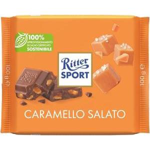 Tavoletta di cioccolato al caramello salato  100 gr